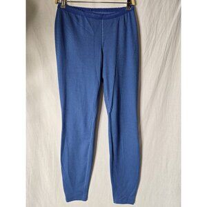 Patagonia Womens MED Capilene Performance Baselayer Pants Polyester Blue